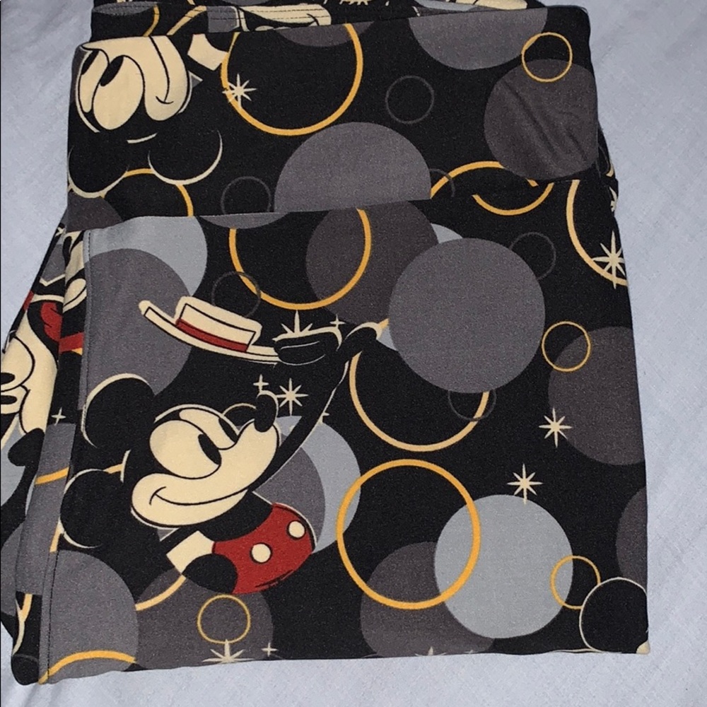 LULAROE MICKY MOUSE LEGGINGS